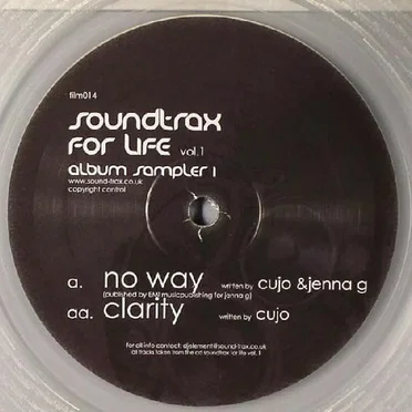 Soundtrax For Life Vol. 1 (Album Sampler 1) by Cujo - album cover