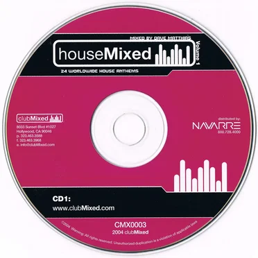 House Mixed, Vol. 1: 24 Worldwide House Anthems by Various Artists - album cover