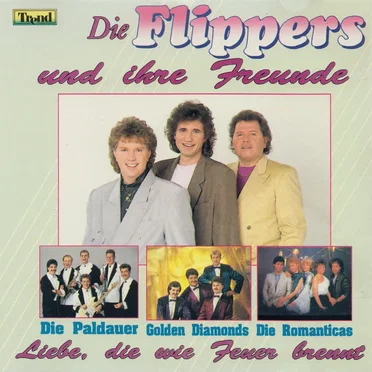 Die Flippers und ihre Freunde: Liebe, die wie Feuer brennt by Various Artists - album cover