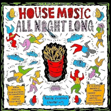 Best of House Music, Volume 3: House Music All Night Long by Various Artists - album cover
