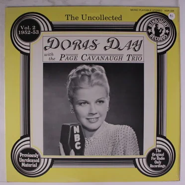 The Uncollected Vol.2 1952-53 Doris Day With The Page Cavanaugh Trio