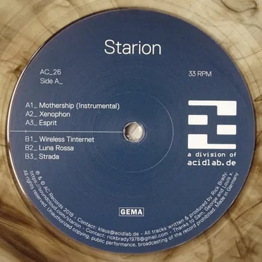 Mothership by Starion - album cover