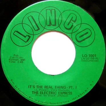 It’s the Real Thing by The Electric Express - album cover