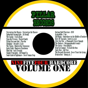 NineFiveFour Hardcore, Vol. 1 by Various Artists - album cover