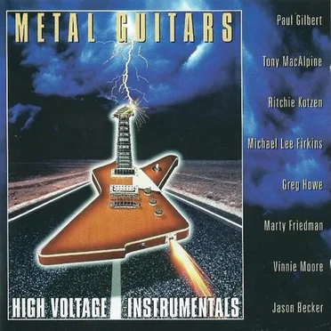 Metal Guitars: High Voltage Instrumentals by Various Artists - album cover
