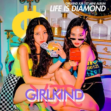 Life is Diamond by GIRLKIND XJR - album cover