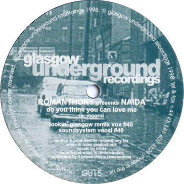 Do You Think You Can Love Me by Naida - album cover