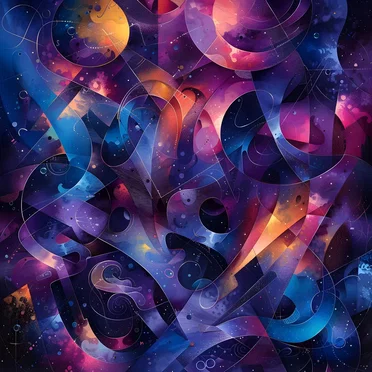 Quantum Grooves: A Microcosmic Odyssey by Fifth Dimensional Jazz Consortium - album cover