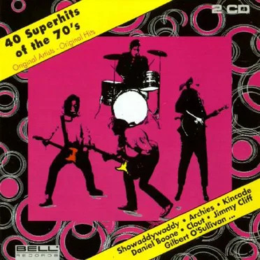 40 Superhits of the 70’s by Various Artists - album cover