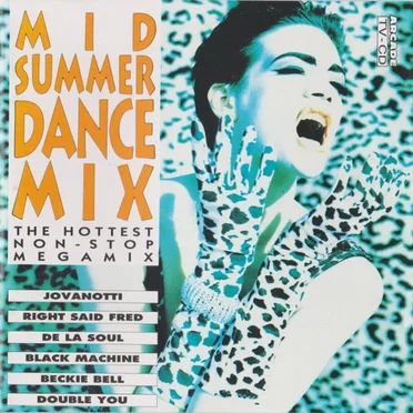Mid Summer Dance Mix: The Hottest Non-Stop Megamix by Various Artists - album cover