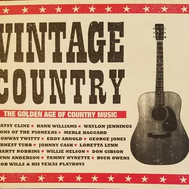Vintage Country: The Golden Age of Country Music by Various Artists - album cover