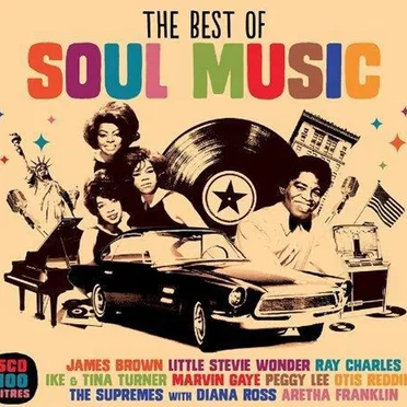 The Best of Soul Music by Various Artists - album cover