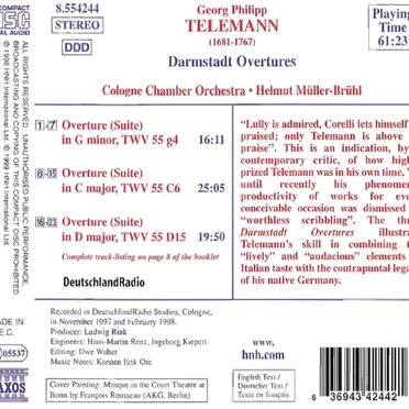 3 Darmstädter Ouverturen