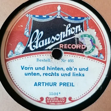 Vorn und hinten, ob’n und unten, rechts und links / Mädel, bist du 1000 Wochen alt