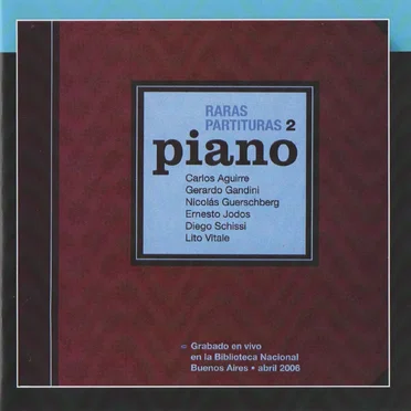 Raras partituras 2 - Piano by Various Artists - album cover