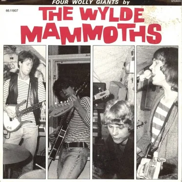 Four Wolly Giants by The Wylde Mammoths - album cover