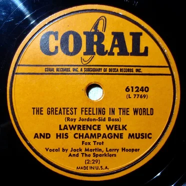 The Greatest Feeling in the World / Luxembourg Polka