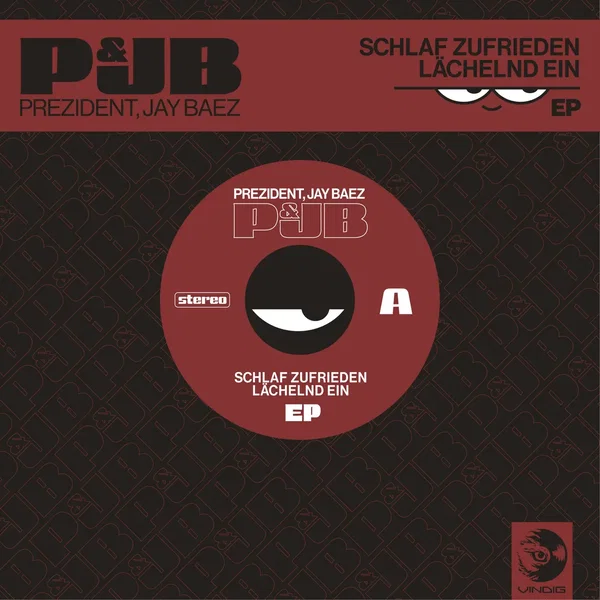 Schlaf zufrieden lächend ein