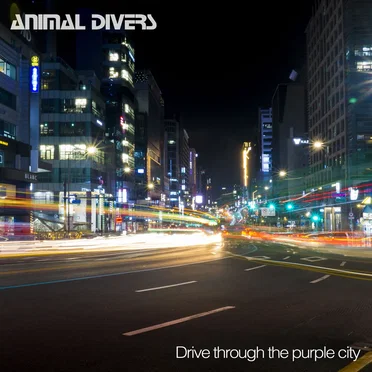 Drive through the purple city