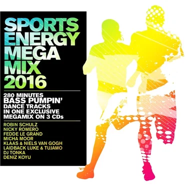 Sports Energy Megamix 2016 by Various Artists - album cover
