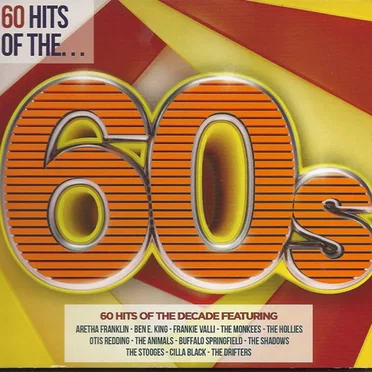 60 Hits of the… 60s by Various Artists - album cover