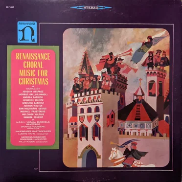 Renaissance Choral Music for Christmas by Various Artists - album cover
