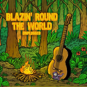 Blazin’ Round the World (Unplugged) by Stylie - album cover
