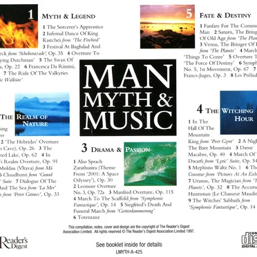 Man Myth & Music by Various Artists - album cover