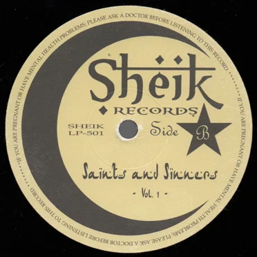 Saints And Sinners Vol. 1 by Various Artists - album cover