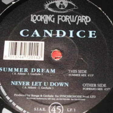 Never Let U Down / Summer Dream by Candice - album cover