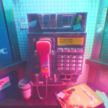 Hotline Summer by Morgan Willis - album cover