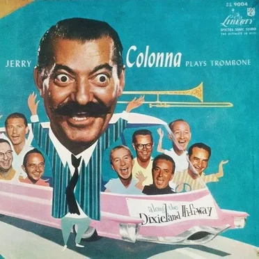 Plays Trombone Along the Dixieland Hi-Fi-Way
