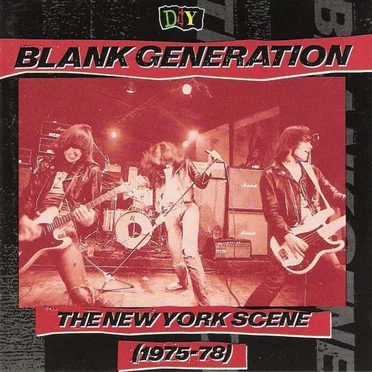 D.I.Y.: Blank Generation: The New York Scene (1975–78) by Various Artists - album cover