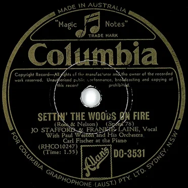 Settin' the Woods on Fire / Let's Have a Party