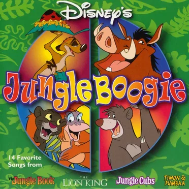 Disney's Jungle Boogie: 14 Favorite Songs From Jungle Book, the Lion King, Jungle Cubs, Timon & Pumbaa by Various Artists - album cover