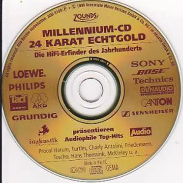 Millennium-CD by Various Artists - album cover