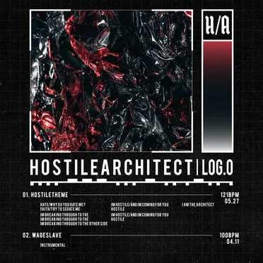 ::LOG.0:: HOSTILE THEME by HOSTILE ARCHITECT - album cover