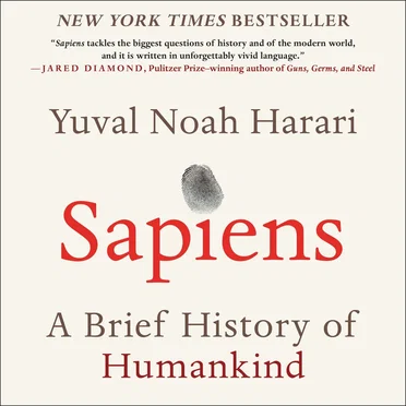 Sapiens: A Brief History of Humankind by Yuval Noah Harari - album cover