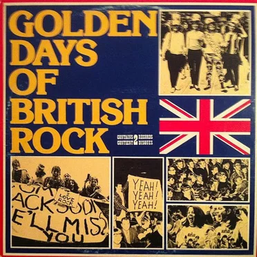 Golden Days of British Rock by Various Artists - album cover