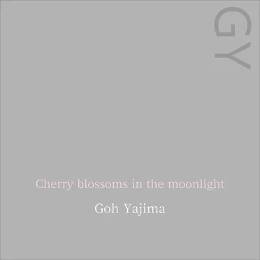 Cherry blossoms in the moonlight