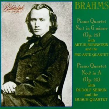 Piano Quartet no. 1 in G minor / Piano Quartet no. 2 in A