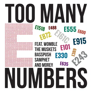 Too Many E Numbers! EP by VA - album cover
