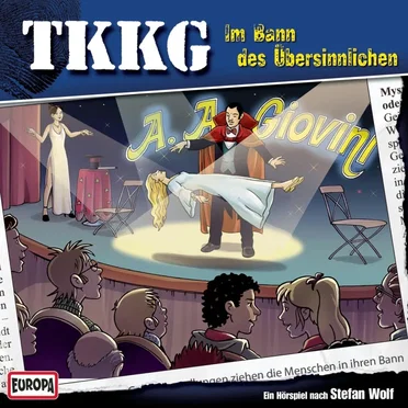 TKKG 182: Im Bann des Übersinnlichen by Stefan Wolf - album cover