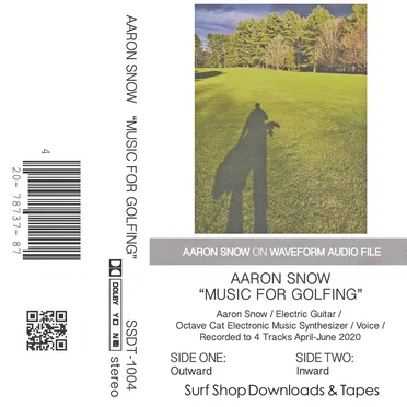 Music for Golfing by Aaron Snow - album cover