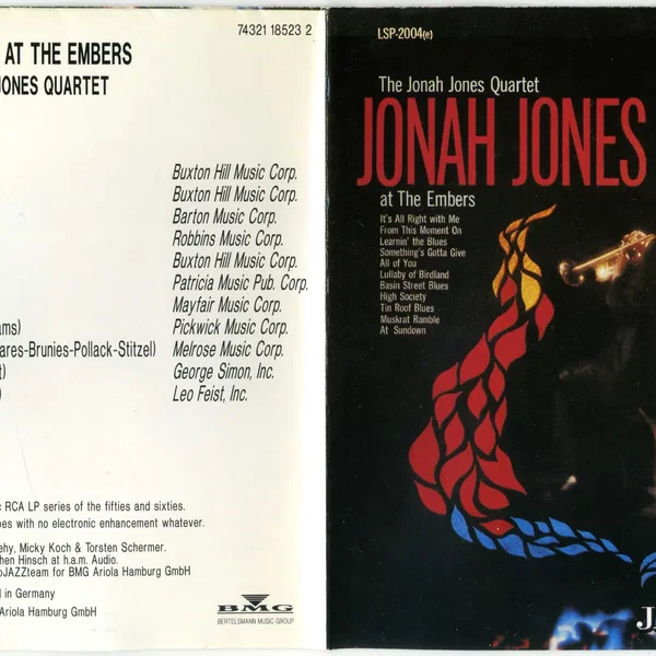 Jonah Jones at the Embers