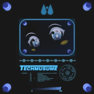 Techmusume by coa white - album cover