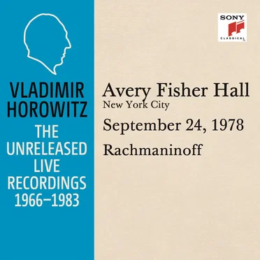 Vladimir Horowitz in Recital at Avery Fischer Hall New York City September 24 1978