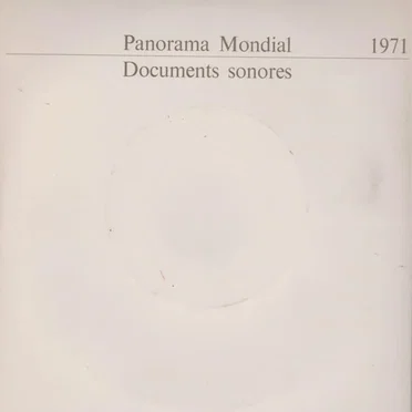 Panorama Mondial 1971 by Various Artists - album cover