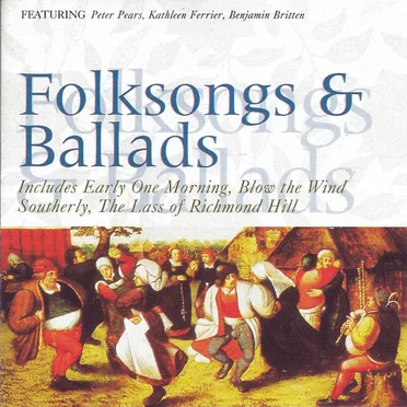 Folksongs & Ballads by Various Artists - album cover