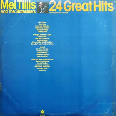 24 Great Hits by Mel Tillis and the Statesiders by Mel Tillis - album cover